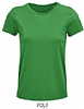 Camiseta Organica Mujer Crusader Sols - Color Verde Pradera